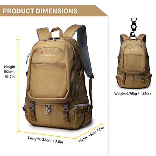 Mountaintop 30L Casual Camping Rucksack Daypack Teen School Rucksack, 44 x 28 x 13 cm - 2