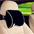 HONCENMAX Car Neck Pillow - Driving Comfortable Soft Memory Foam Auto Seat Headrest - Protect Neck&Vertebra - Fit Travel/Office/Home/Car - Neck Guard Artifact Black