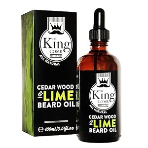 Beard oil by The King Comb Premium Beard Conditioning Oil for Beard Growth & Beard Care, Made in England, XL 100ml! SALE… - Image 3