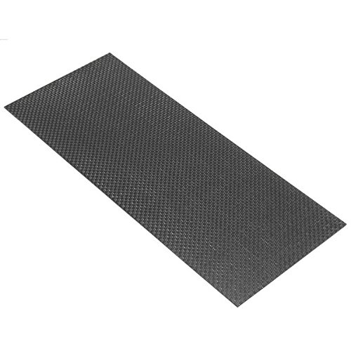 FEVERWORK 3K 200gsm 100x250x1mm Plain Weave Carbon Fiber Cloth Fabric