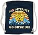 Produktbild Urban Backwoods No Internet Go Outside Turnbeutel Sporttasche