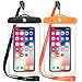 Price comparison product image H&S 2 x Waterproof Phone Case Watertight Underwater Phone Pouch Dry Bag for iPhone 6 6s 7 8 Plus X Xs Xr Samsung s6 s7 Edge s8 s9 Mobile Phone Smartphone