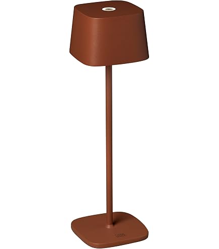 Konstsmide Tischleuchte Capri | schwarz | Indoor/Outdoor | USB/Akku