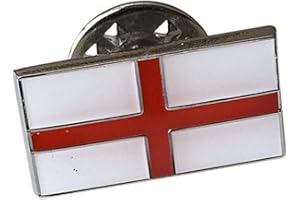 KNF SUPPLIES Metal Enamel Pin Badge Brooch England St Georges Flag