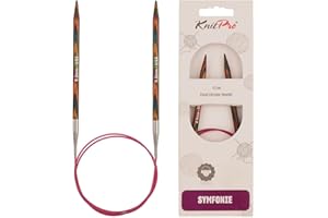 ‎KNITPRO KnitPro 80 cm x 6 mm Symfonie Fixed Circular Needles, Multi-Color