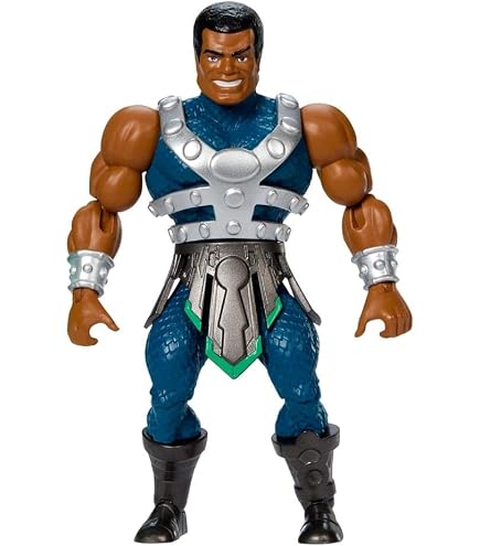 Masters Of The Universe Origins – Action Figure Man-at-Arms Con Artiglio Serpente – 14 Cm – Con Accessorio E Mini Fumetto