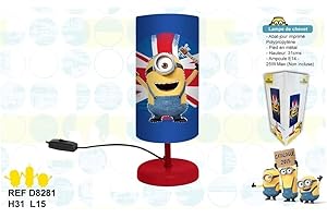 LES MINIONS Despicable Me : Lámpara de Mesa