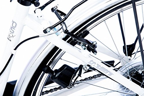Tretwerk Lugano Comfort 28 Zoll Trekkingrad Damen Weiß (2017) - 5