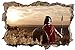 Produktbild Krieg Römer Krieger Wandtattoo Wandsticker Wandaufkleber D0940 Größe 70 cm x 110 cm
