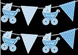 2M IT'S A BOY Ribbon Bunting