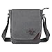 Produktbild Super Modern Herren Canvas Schultertasche Messenger Bag Umhängetasche Schultasche Arbeiten Tasche Umhängetasche iPad Tasche Daily Bag, Herren, Grey Medium