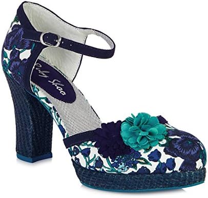 Ruby Shoo FLO (Blue) by Size 6/39