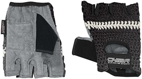 Chiba Boy's Polyamide Gloves - Black/Red, Medium