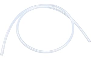 LAVMHAB Tubo in silicone 3 mm ID x 6 mm OD 1,5 m di lunghezza, tubi flessibili per uso alimentare, tubi flessibili per il trasferimento della pompa