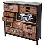 Material Gestell und Schubladenkörper: Tannholz, MDF