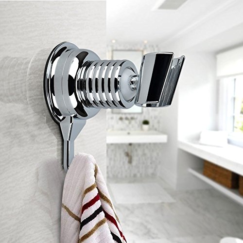 Duschkopfhalterung, Cozyswan Verstellbar Brausehalter Saugnapf Duschhalterung Duschkopf Halter Handbrausehalter - 5