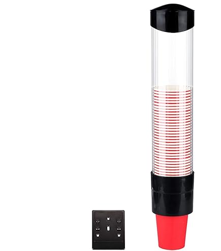 Ecoco Distributeur De Gobelets Jetables, Porte-gobelet, Support Mural Automatique Conteneur De Gobelets 65451145