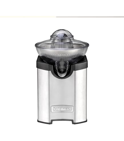 Serbatoio Con Beccuccio Per Spremiagrumi Cuisinart CCJ210E - Nero E Argento, In Plastica Semi-Trasparente
