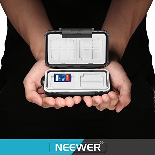 Neewer® 14 Schlitze Speicherkarte Koffer Halter (Schwarz) - 6