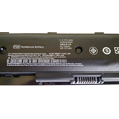 7XINbox 11.1V 5225mAh PI06 Ersatz Akku Batterie für HP Pavilion Envy TouchSmart 14 15 17, 710416-001 710417-001 709988-421 709989-421 HSTNN-LB4N HSTNN-LB4O HSTNN-YB4N HSTNN-YB4O - 4