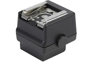 ZHUOLONG Mini Adaptateur de Sabot en Plastique pour Accessoires pour Appareil Photo Sony Alpha Flash