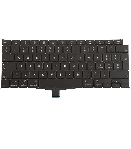 Batianda Cover In Silicone Per Tastiera MacBook Pro 14/16 M1 Pro/Max (A2442/A2485) - Nero - Versione US - 2