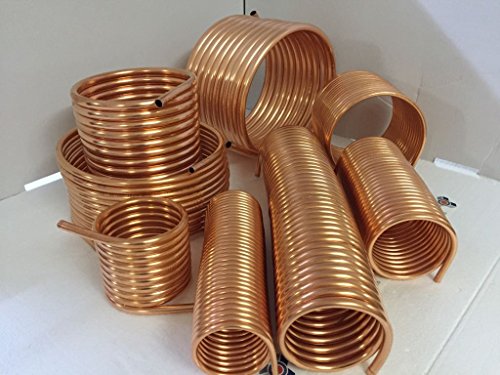 Spirale aus Kupferrohr 12x1mm weich aus 10m mit Ø ca. 20cm (Kupferrohrspirale) - 8