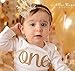 Merroyal Princess Baby Girls Crown Tiara Headband Hairband Hair Accessories (Rose)