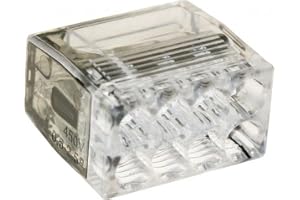 ViD® 2073-208 anslutningsklämma/fastklämklämma grå 8 x 0,5–2,5 mm² – 50 stycken