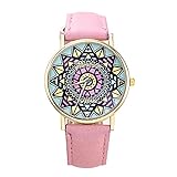 Frauen Uhren Umweltschutz Vergoldung Fashion Colorful Watch Pink