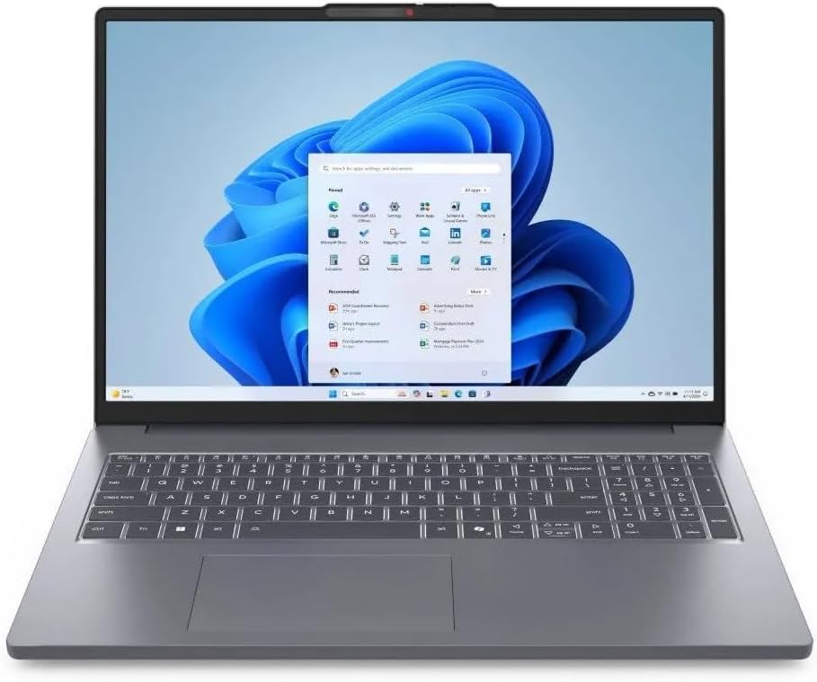 Lenovo Ideapad Slim 3 16ARP10 Amd Ryzen 7 170 16GB 512GB SSD 16" Wuxga (1920X1200) IPS Panel Freedos Taşınabilir Bilgisayar 83K80085TR - 512 GB - 16 GB