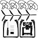 Produktbild JINHUGU Verbessertes Fahrwerk Propeller Kamera Stativ Set for X21 X16 RC Quadcopter Spielzeugzubehör
