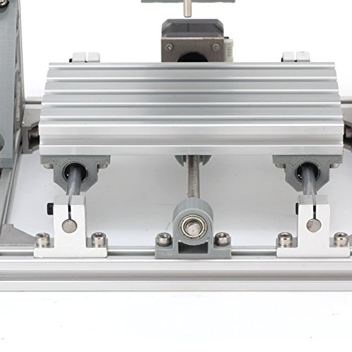 Beautystar DIY CNC Router Kits 1610 GRBL Control Wood Carving Milling Engraving Machine (Working Area 16x10x4.5cm, 3 Axis, 110V-240V) - 5