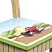 Fantasy Fields by Teamson Transportation Childrens Wooden Toddler Playtime Kids Table 9946A1