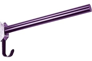 Perry Equestrian No.525 Fold Down Saddle Rack, Purple