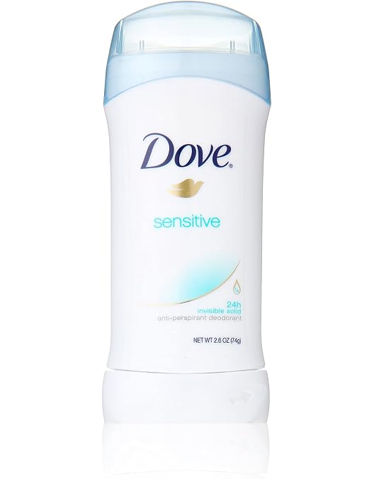6x DOVE Deodorant WomenSensitive Roll-on 50 Ml - Alkoholfrei, Ohne Duftstoffe, Für Empfindliche Haut