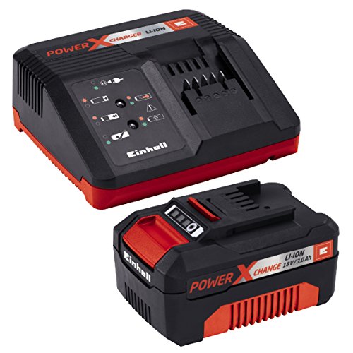 Einhell Akku Kettensäge GE-LC 18 Li Set Power X-Change (Lithium Ionen, 18 V, 230 mm Schnittlänge, Oregon Kette und Qualitätsschwert, inkl. 3,0 Ah Akku und Ladegerät) - 4