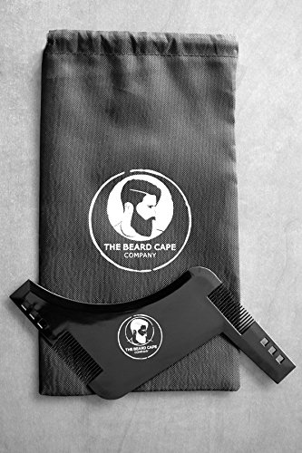 „The Beard Cape Company“ bietet einen Schablonenkamm für schicke Rasuren und ein außergewöhnliches Styling