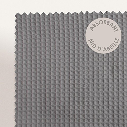 Handtuch, 50 x 100 pure Wabengitter – Grau Anthrazit - 2