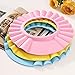 PIXNOR Soft EVA Waterproof Baby Kids Shower Bathing Shampoo Cap Hat Protector (Blue)