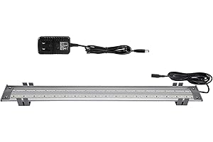 M&M CAGE COMPANY HappyBird Lighting Company - Bird Cage Light for Songbirds - Full Spectrum LED Pet Lamp - Simulates Natural Environment (46 cm Songbird Light)