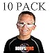 HoopsKing Tipo de Baloncesto Gafas 10 Pack Plus Workout DVD