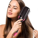 Breiter Einsatzbereich, eine perfekte Kombination aus Haartrockner und Stylingkamm, 360 ° -Lüftungsöffnungen für Wärmeverteilung und schnelleres Trocknen.