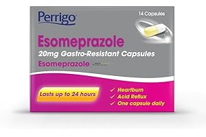 ANCIENT CARE CREATING HEALTHIER LIVES Esomeprazole 20mg Heartburn & Acid Reflux Control – 24-Hour Acid Reducer for Indigestion & Heartburn – Fast-Acting, Delayed-Release Capsules – Reduces Stomach Acid 14 Count