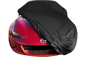 Star Cover Compatible avec Une bâche d'extérieur pour Mazda MX-5 ND Housse Noir