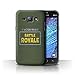 Produktbild Stuff4 Hülle / Case für Samsung Galaxy J1/J100 / Victory Royale #1 Muster / FN Battle Royale Kollektion