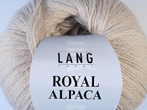 LANG YARNS Royal Alpaca - Farbe: Sand (0022) - 50 g / ca. 288 m Wolle