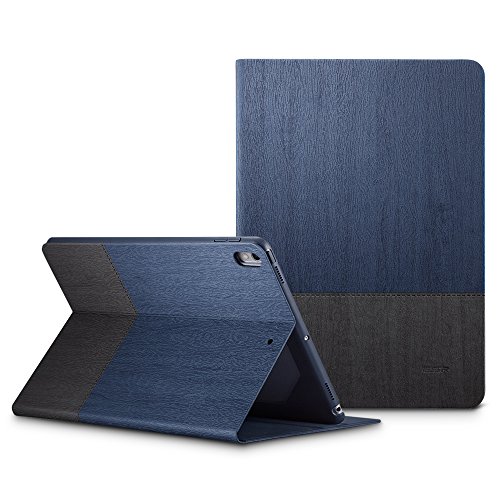 iPad Pro 10.5 Hülle, ESR® Auto aufwachen / Schlaf Funktion und Einstellbarem Blickwinkel Funktion Schutzhülle für iPad Pro 10.5 (Marineblau)