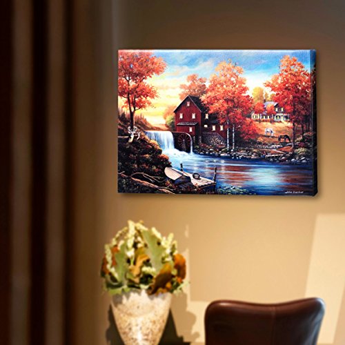 Preisvergleich Produktbild LED-Bild "Herbst"