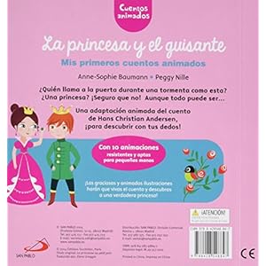 La princesa y el guisante: Cuentos animados. Con animaciones resistentes y aptas para pequeñas manos (Aprender, jugar y descubrir)